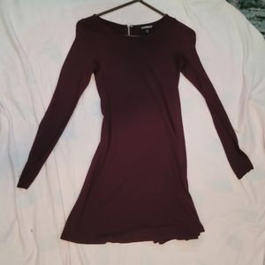 Express long sleeve dress